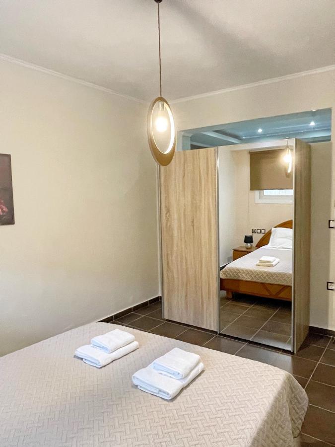 Glaros Beach Apartment Kato Daratso Esterno foto