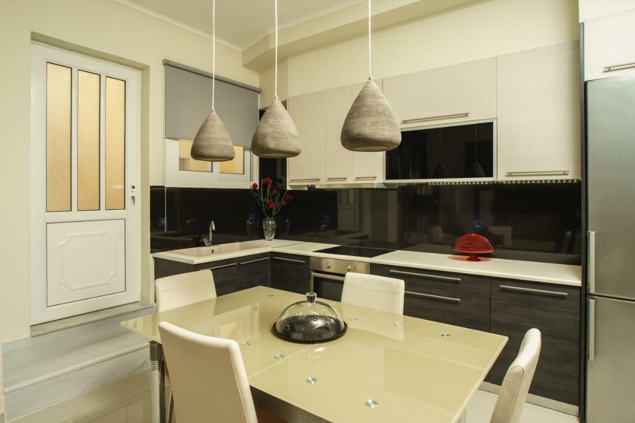Glaros Beach Apartment Kato Daratso Esterno foto