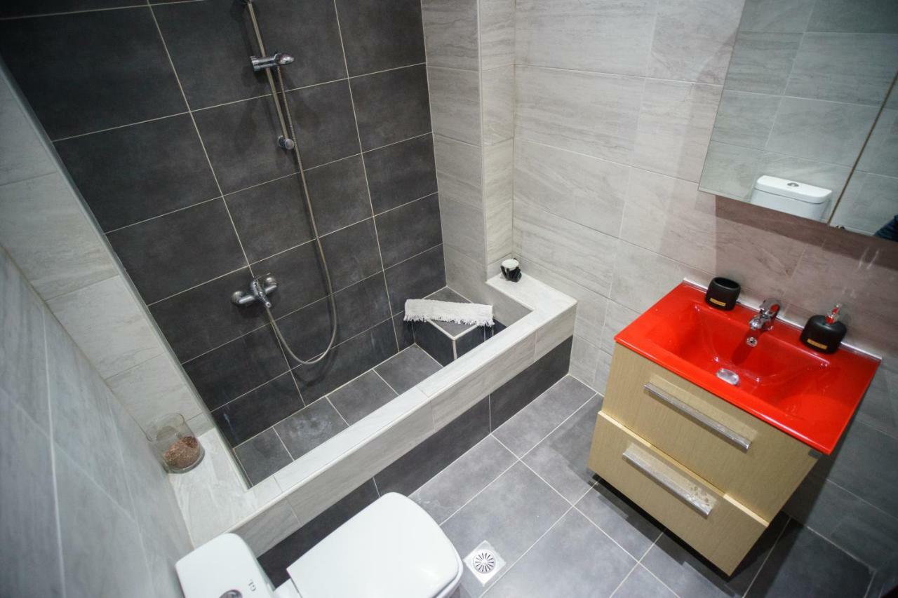 Glaros Beach Apartment Kato Daratso Esterno foto