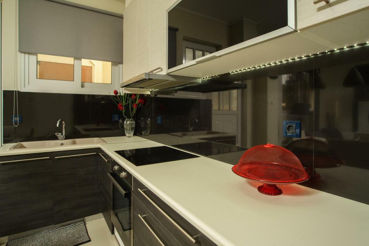 Glaros Beach Apartment Kato Daratso Esterno foto