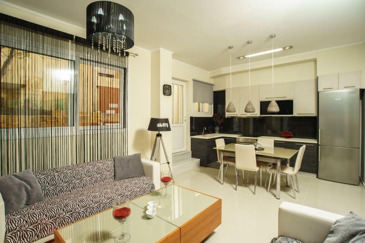 Glaros Beach Apartment Kato Daratso Esterno foto